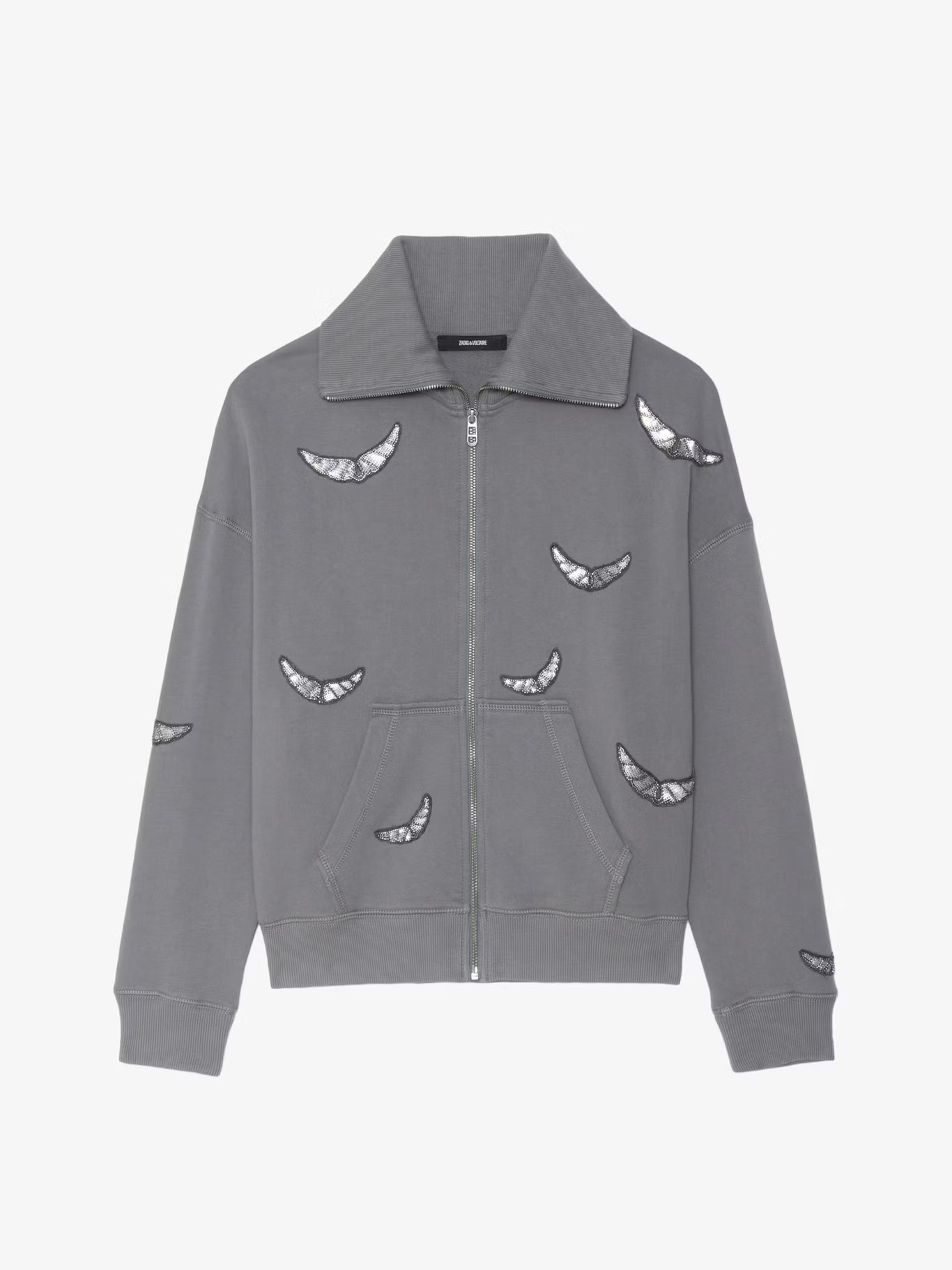 MILLY ZIP MO EMBROIDERY WINGS