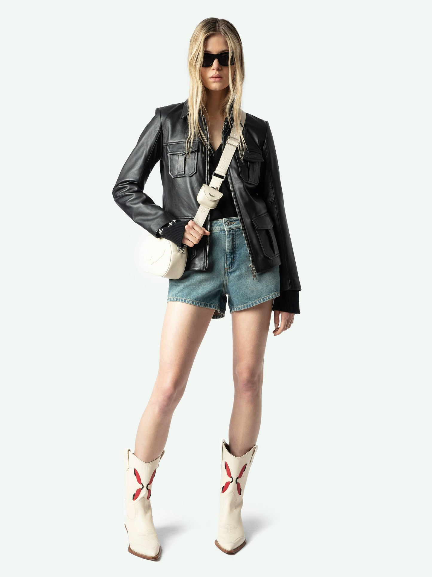 ROCK WITH YOU GRAINED LEATHER