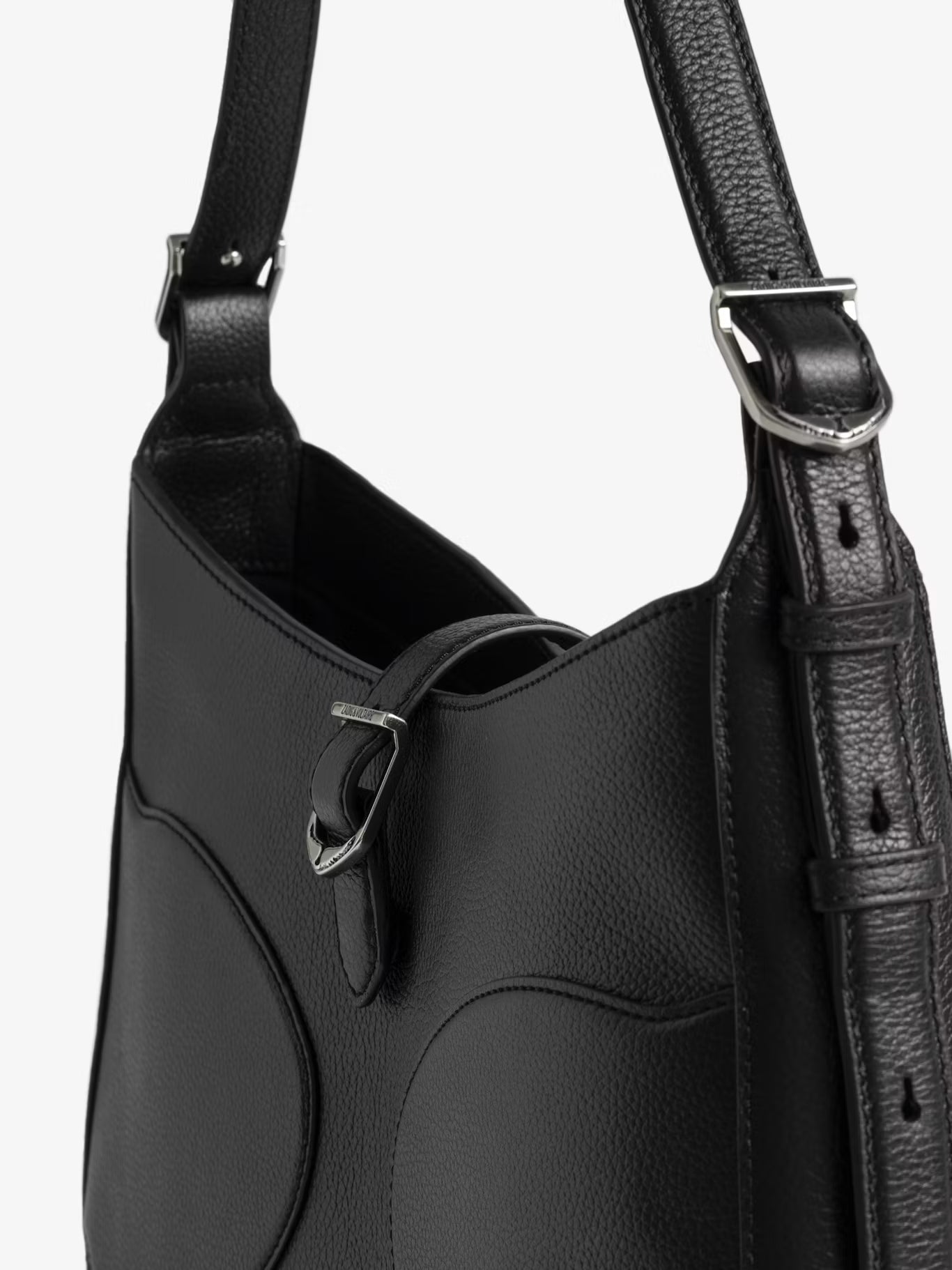 MOONRISE HOBO GRAINED LEATHER