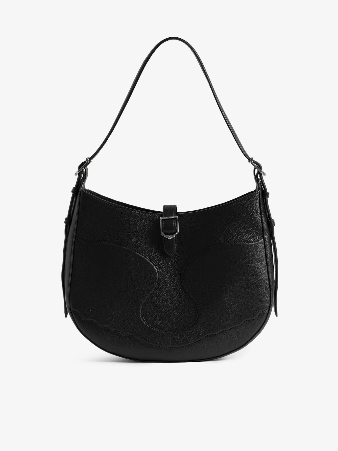 MOONRISE HOBO GRAINED LEATHER