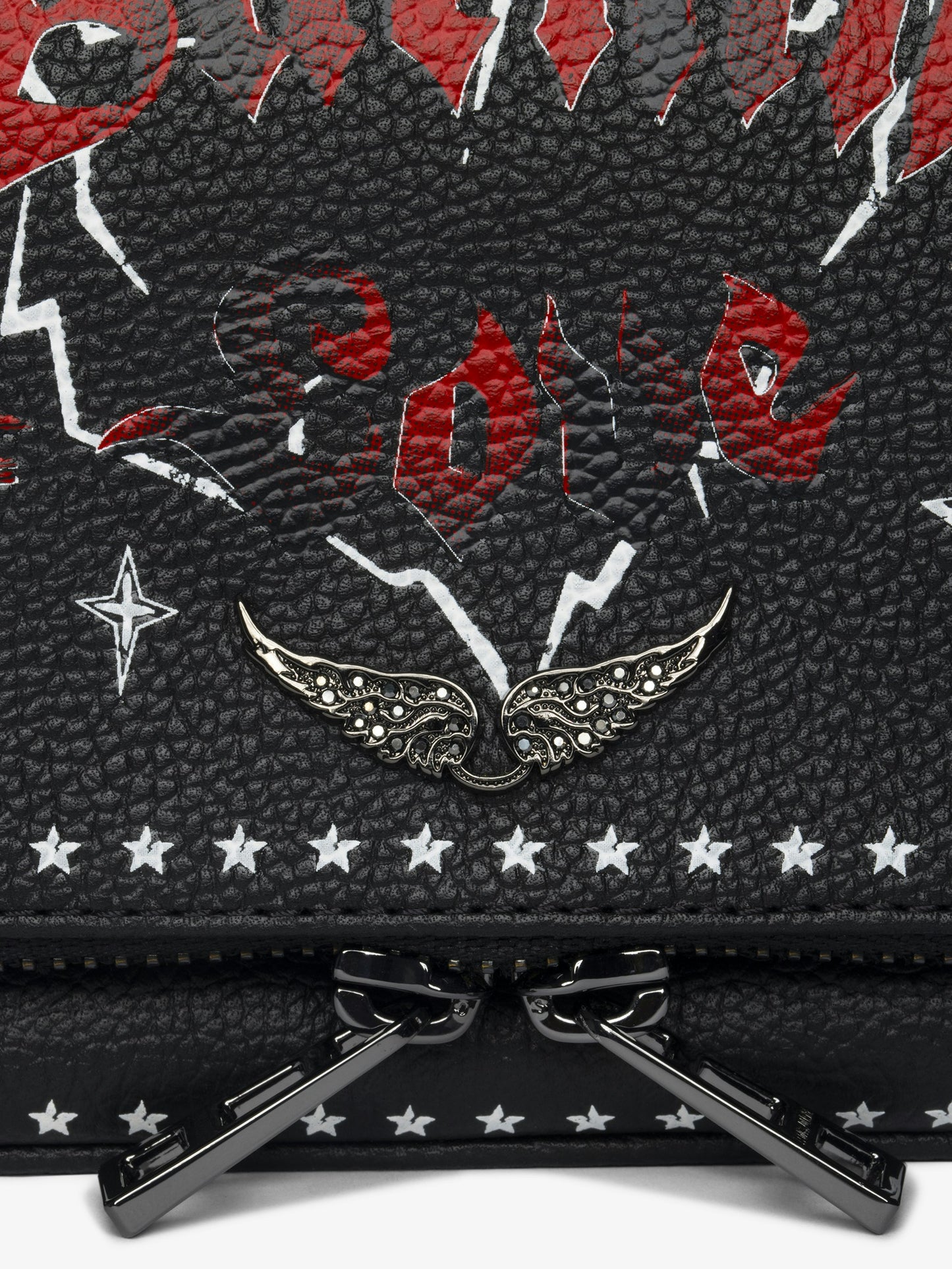 ROCK NANO GRAINED LEATHER PUNK