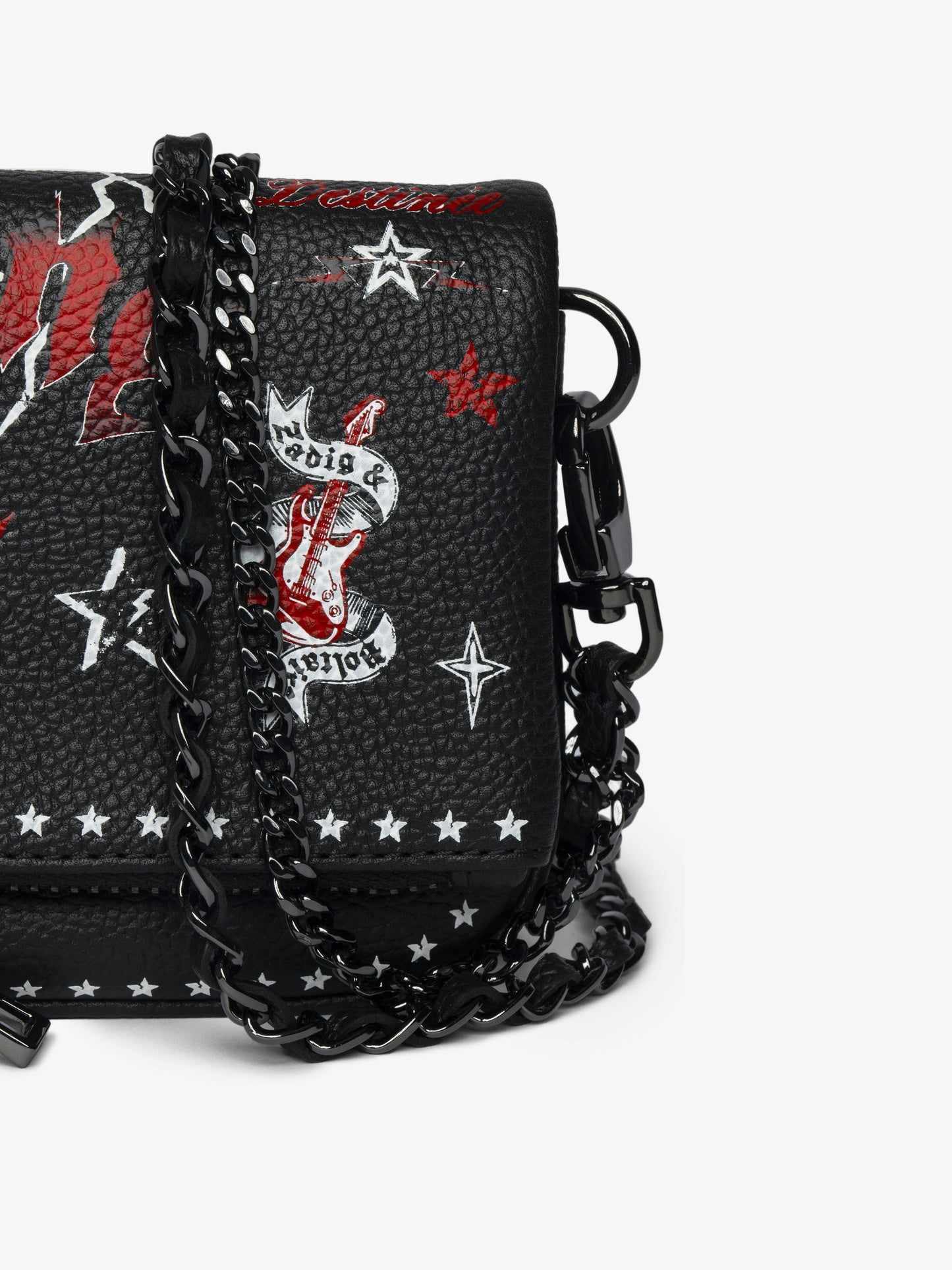 ROCK NANO GRAINED LEATHER PUNK