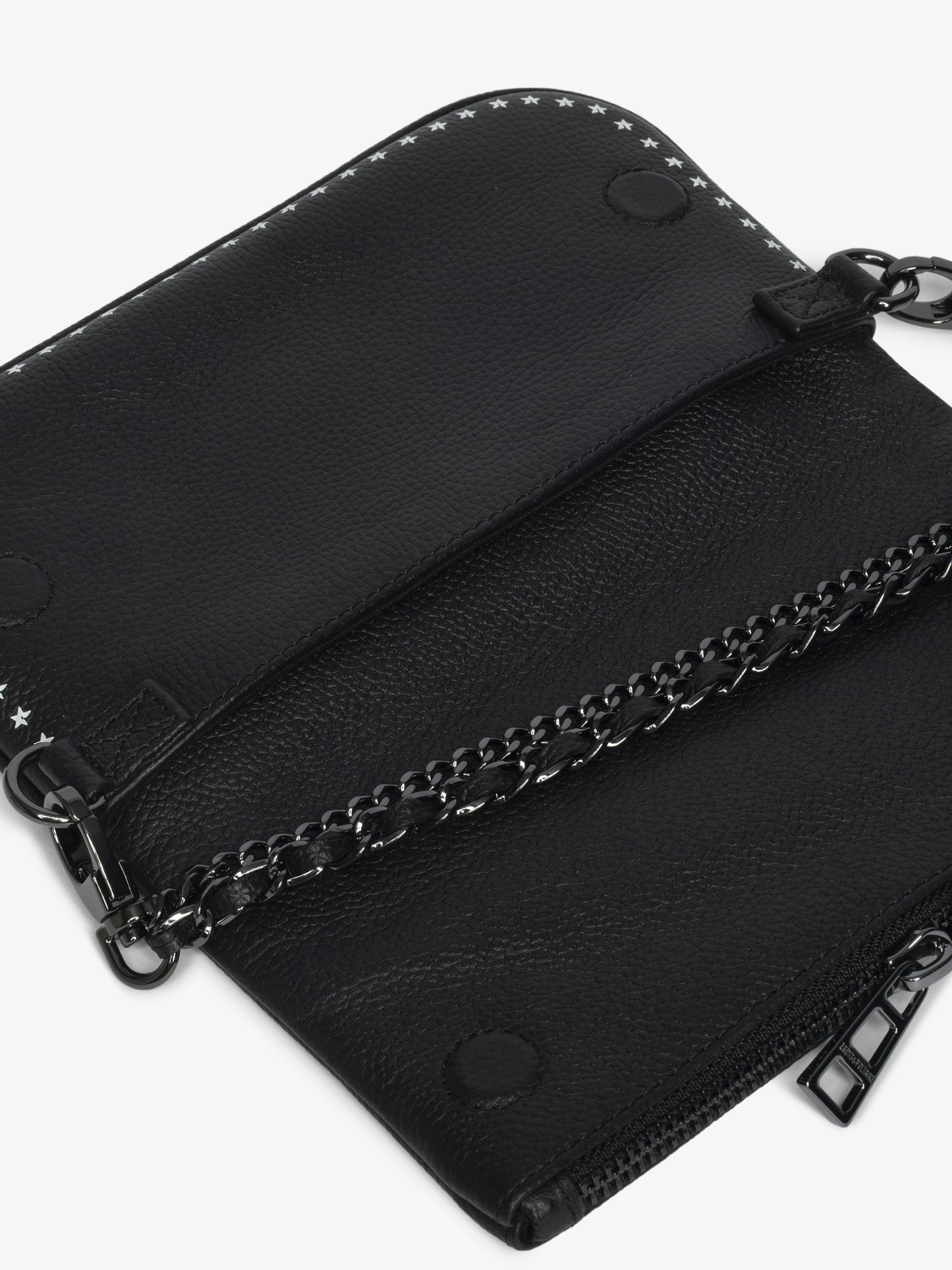 ROCK NANO GRAINED LEATHER PUNK