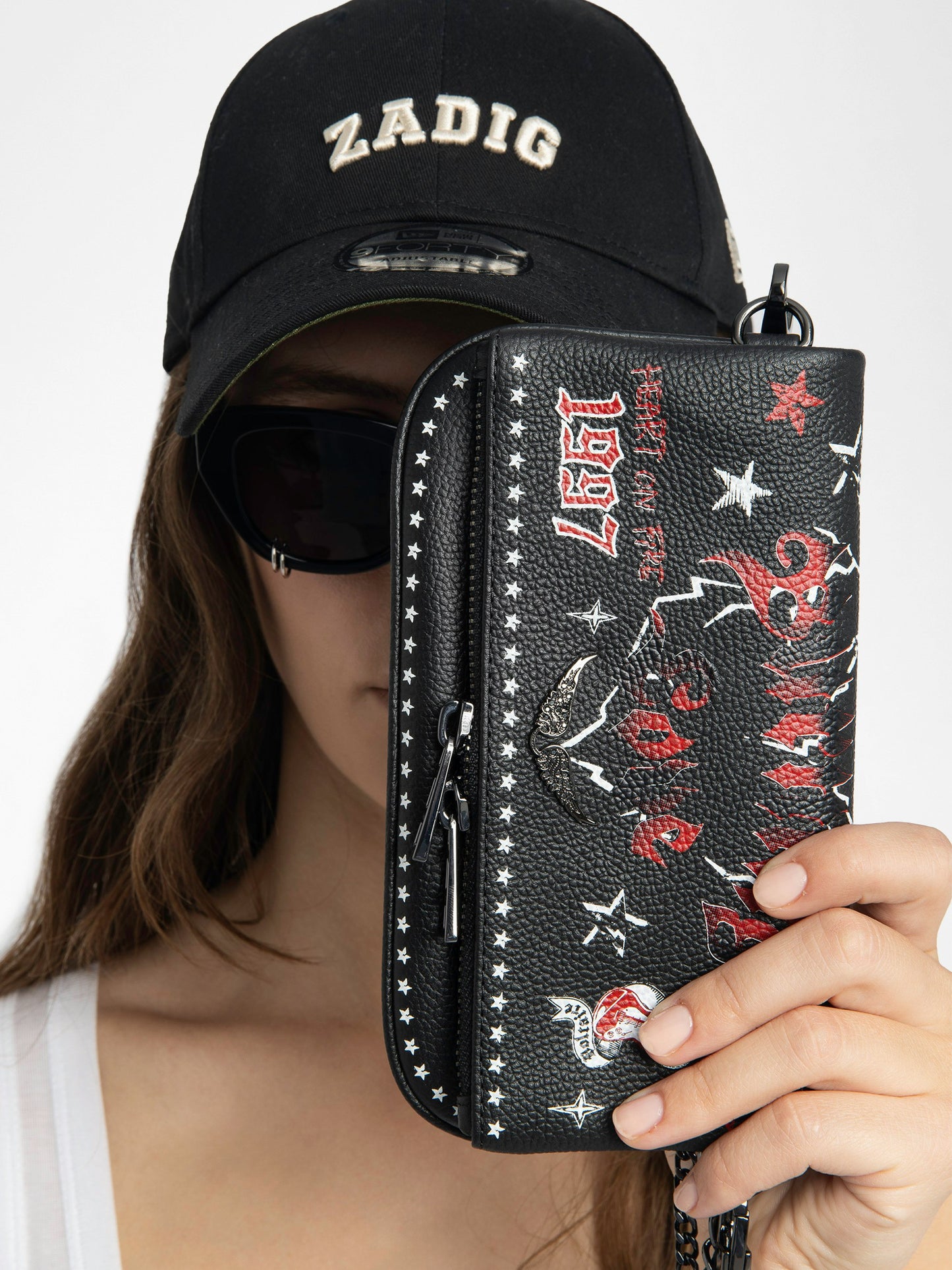 ROCK NANO GRAINED LEATHER PUNK