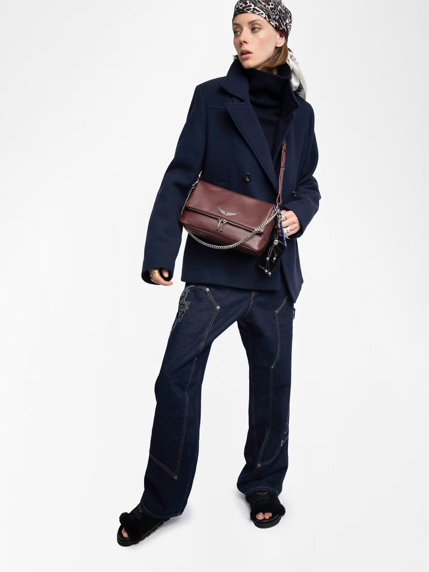 ROCKY II GRAINED LEATHER