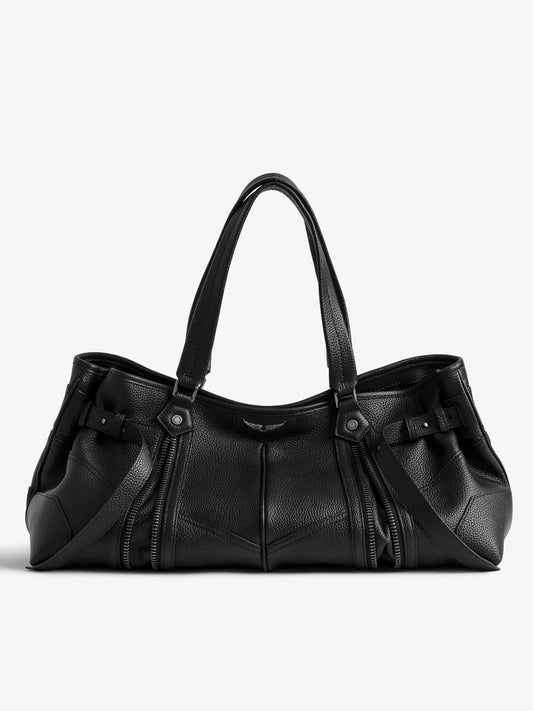 SUNNY SHOPPER GRAINED LEATHER