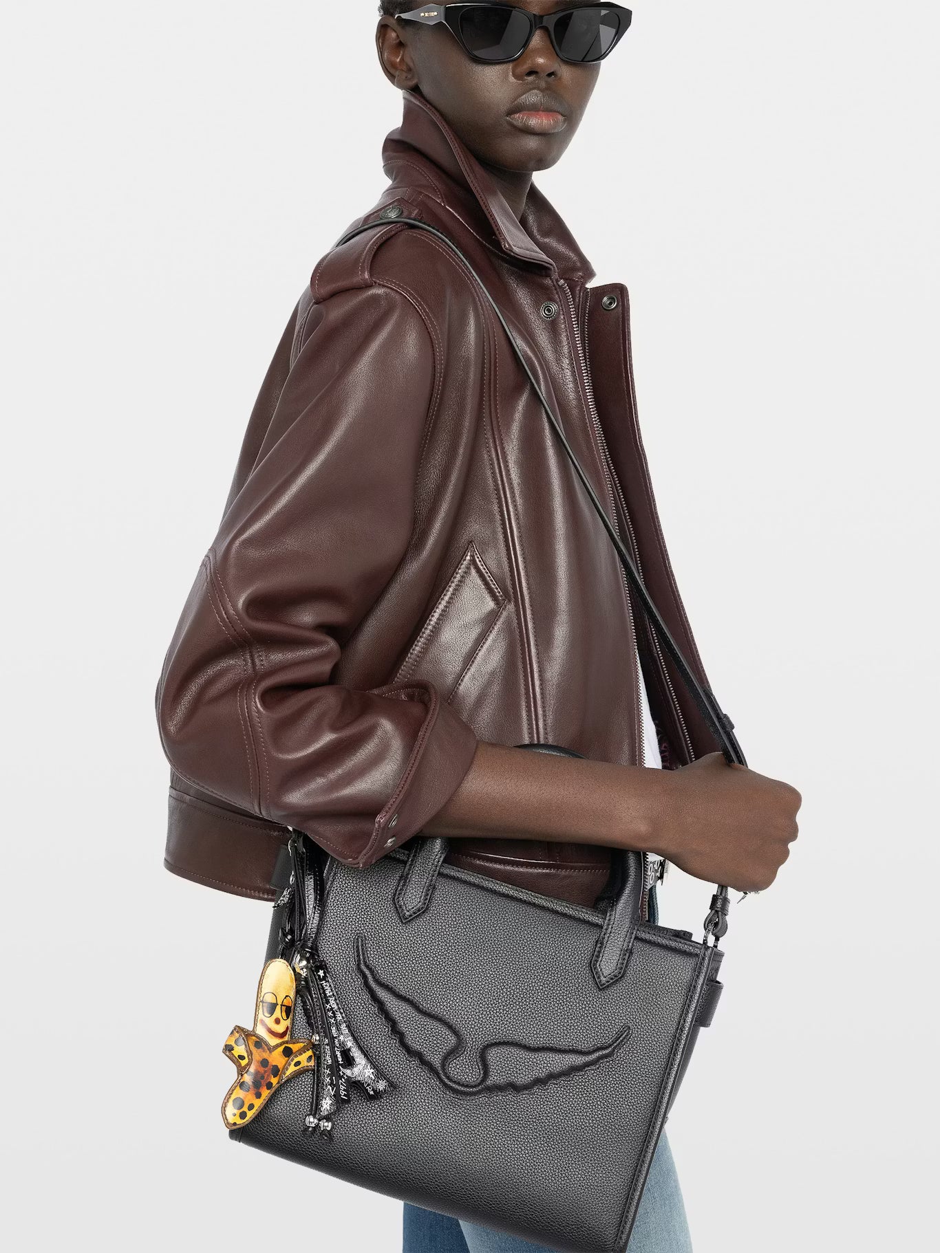 ANGEL TOTE XS GRAINED LEATHER