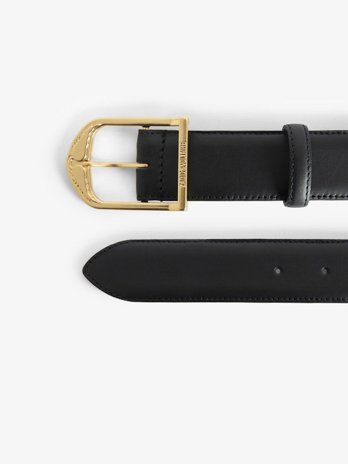 RISE 35MM NATURAL LEATHER
