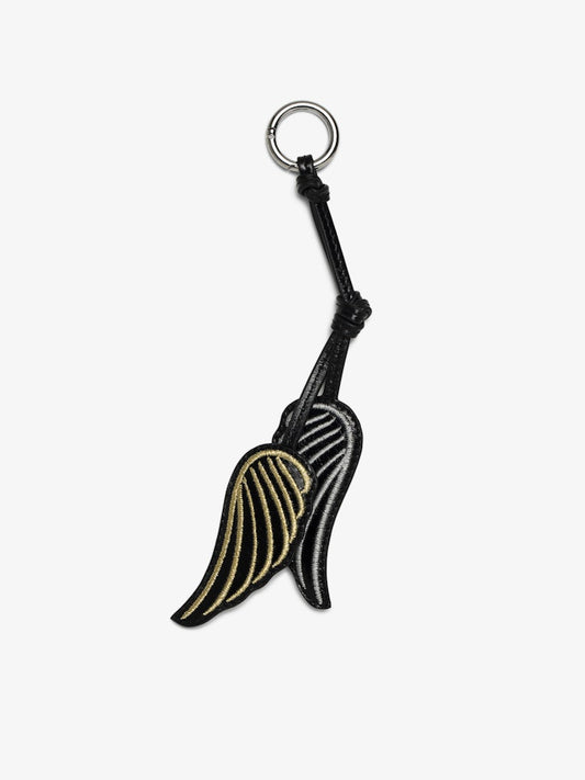 ROCK FEATHER KEYRING