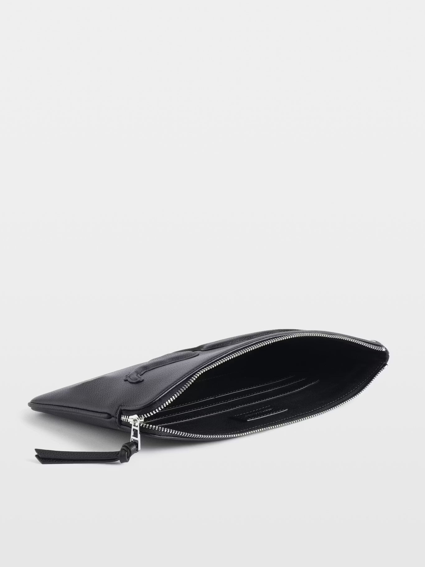 ANGEL POUCH GRAINED LEATHER