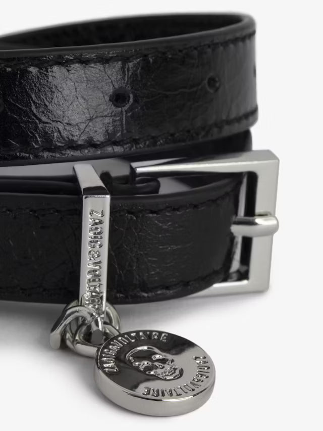 SUNNY LEATHER DOUBLE BRACELET
