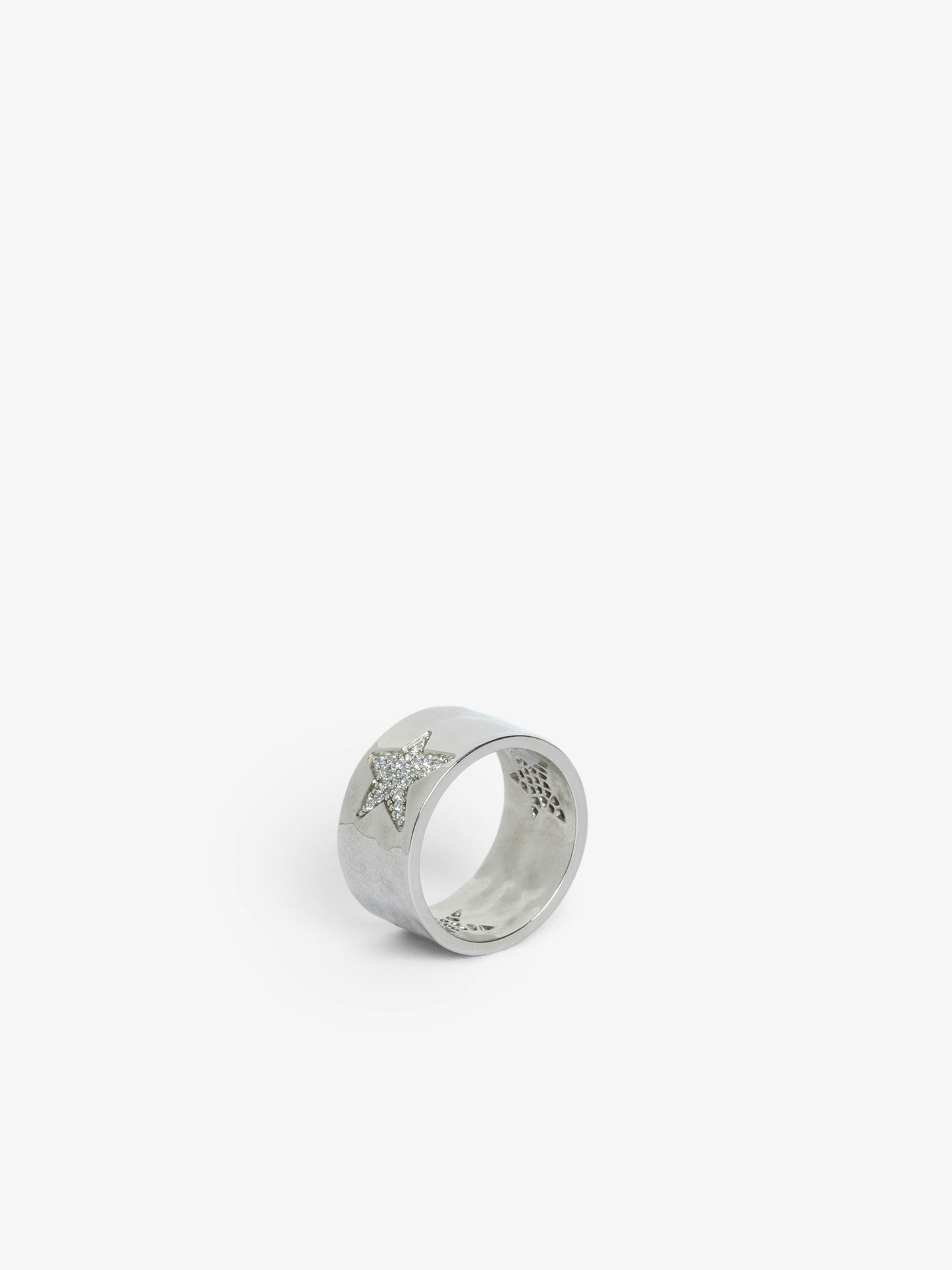 ROCK STAR STRASS RING