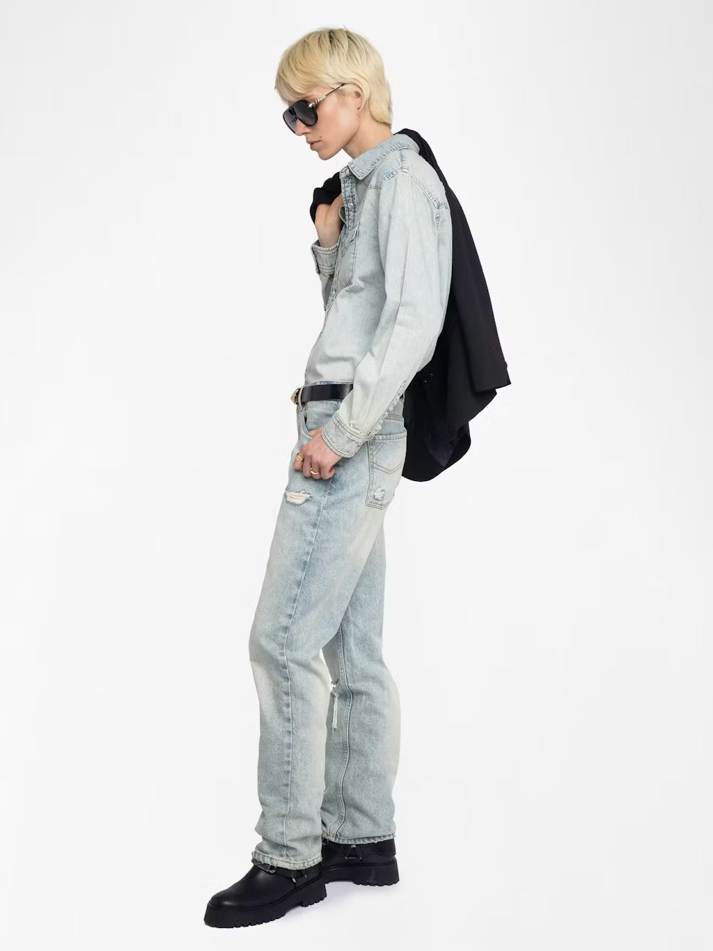 SABY DENIM ECO STUDS