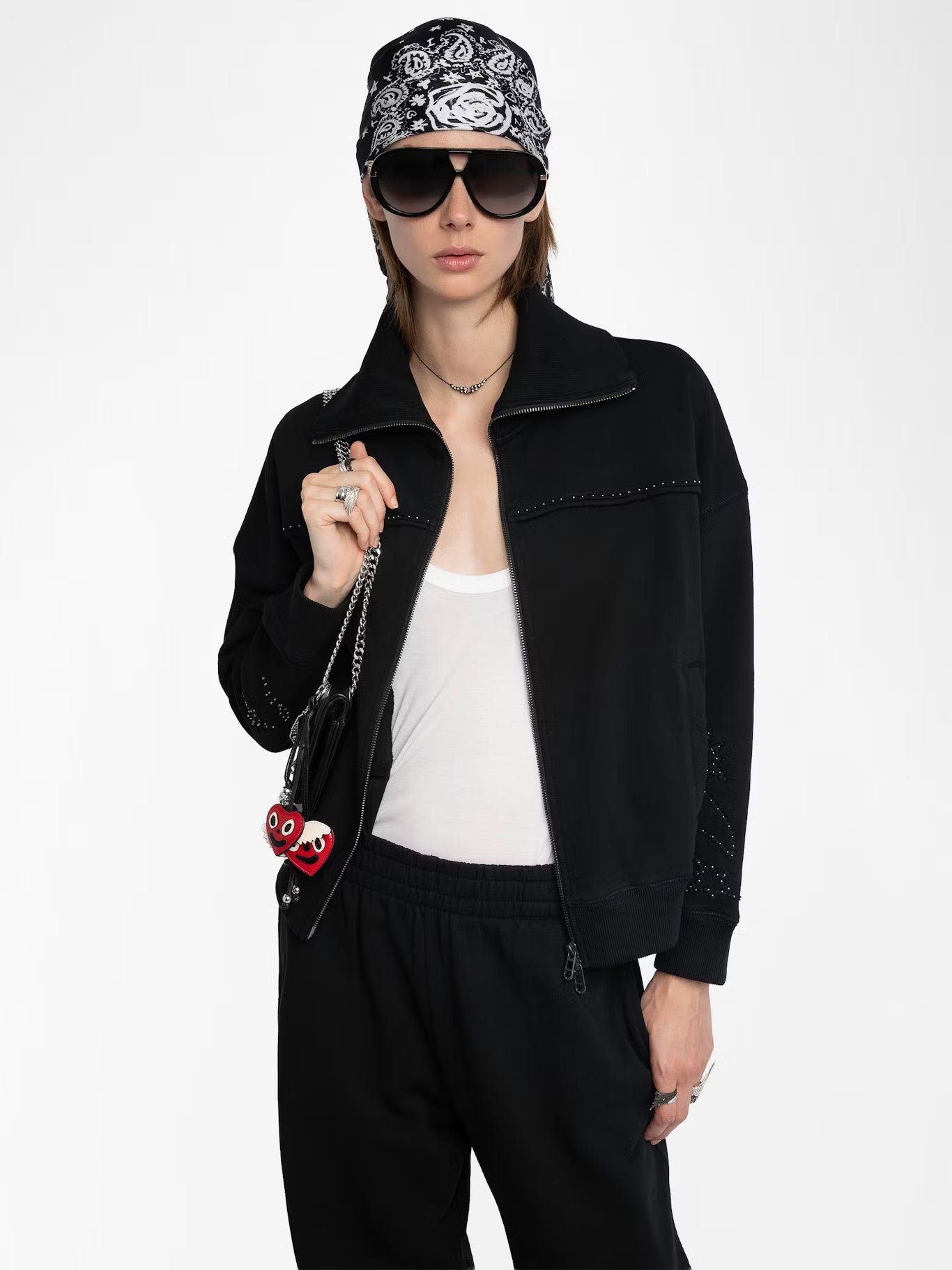 MILLY ZIP MO PATCH STUDS