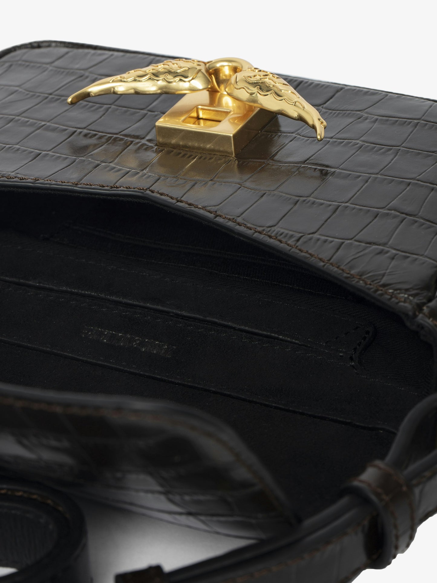 LE ZAZI EMBOSSED CROCO