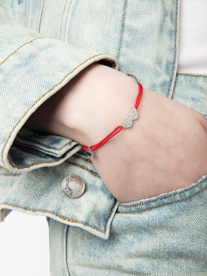 ZADIG LINK HEART STRASS