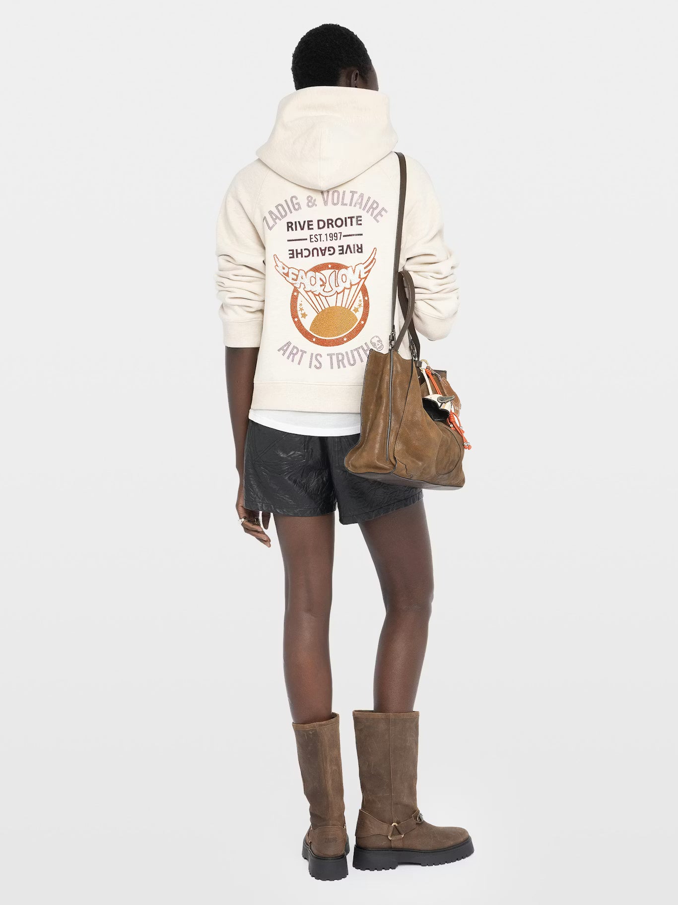 GEORGY PMO BLASON PEACE STRASS