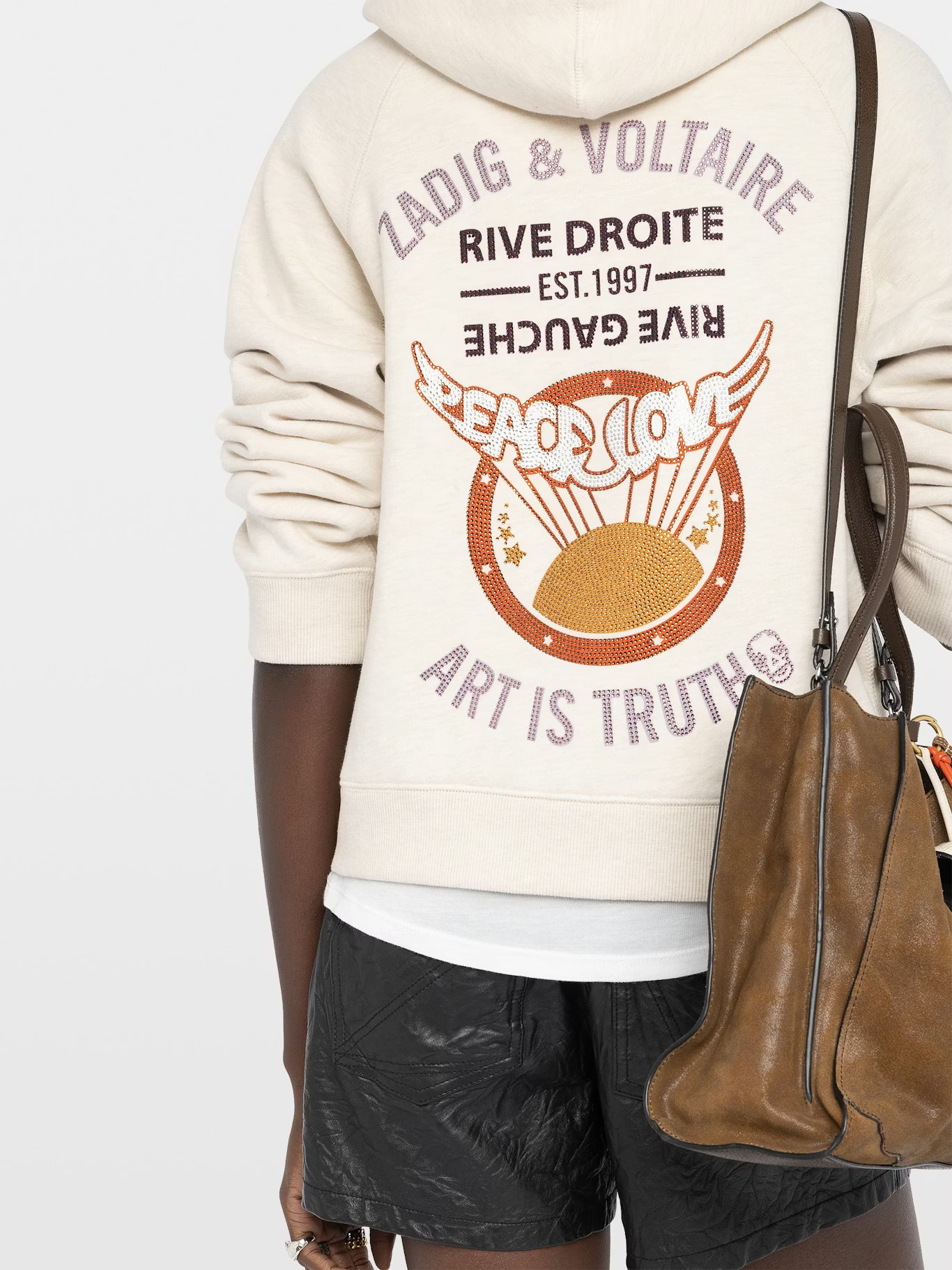 GEORGY PMO BLASON PEACE STRASS