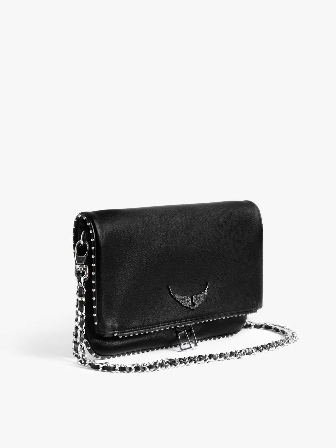 ROCK GRAINED LEATHER   STUDS