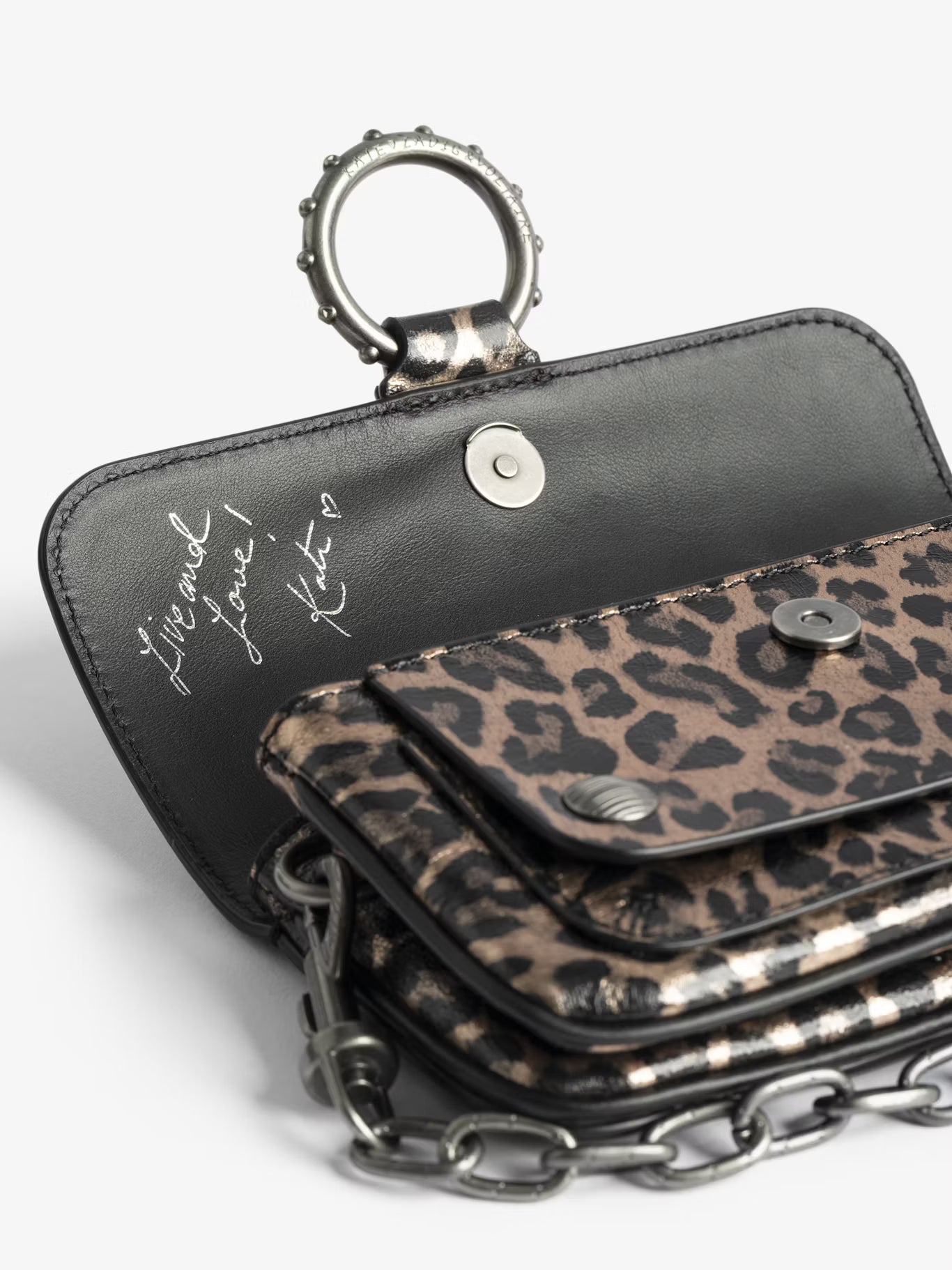 KATE WALLET METAL LEO