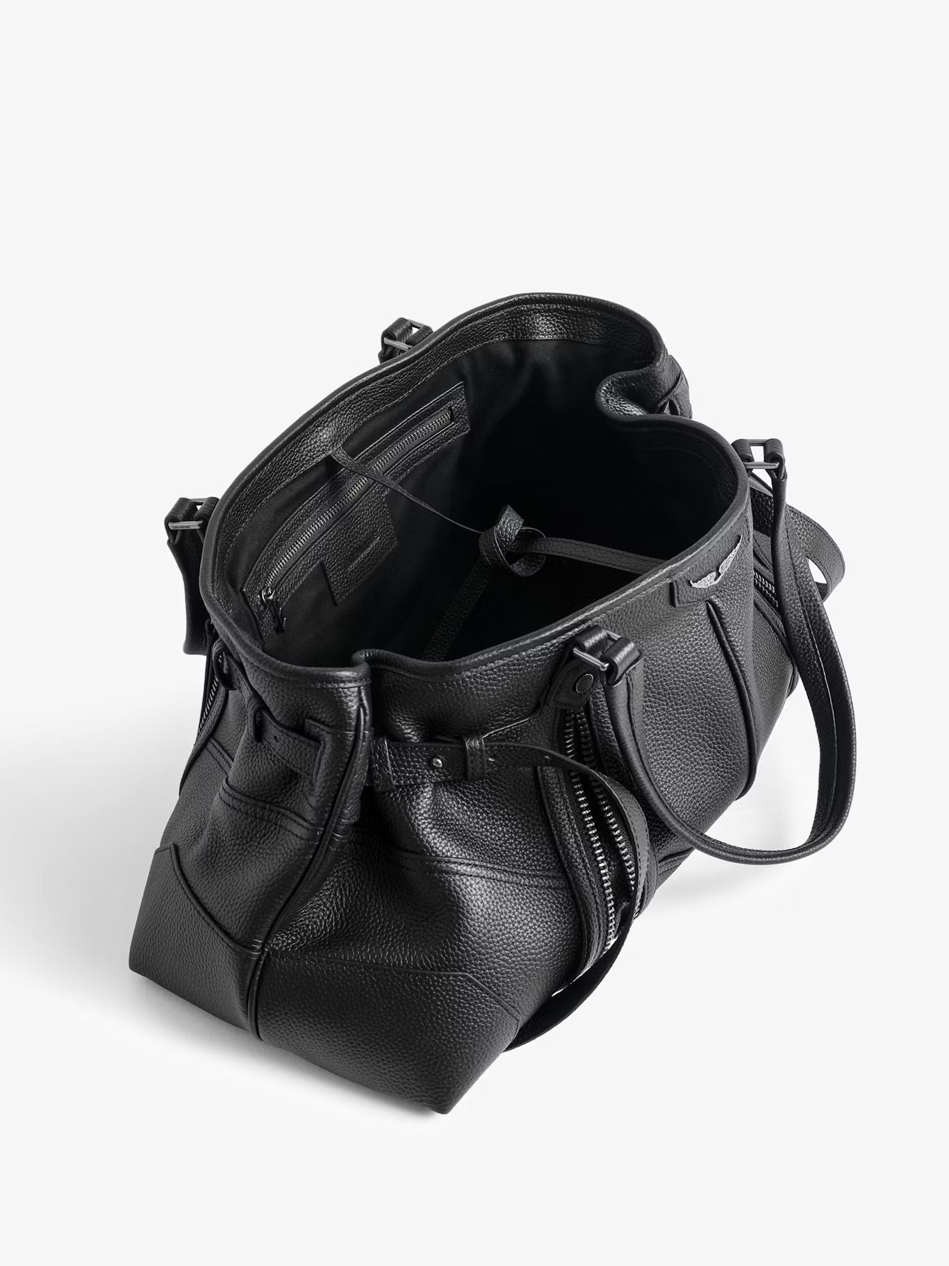 SUNNY SHOPPER GRAINED LEATHER