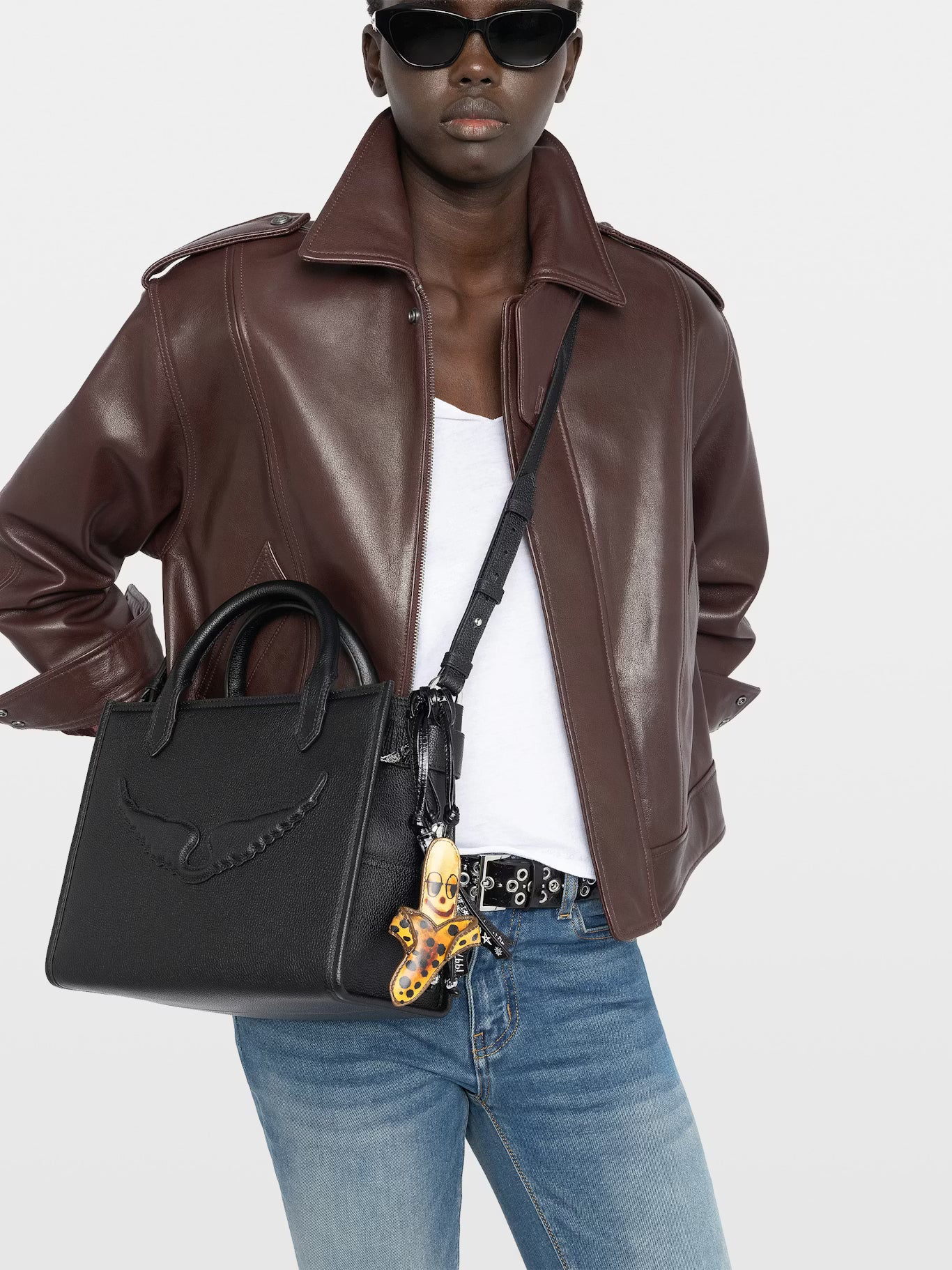 ANGEL TOTE XS GRAINED LEATHER