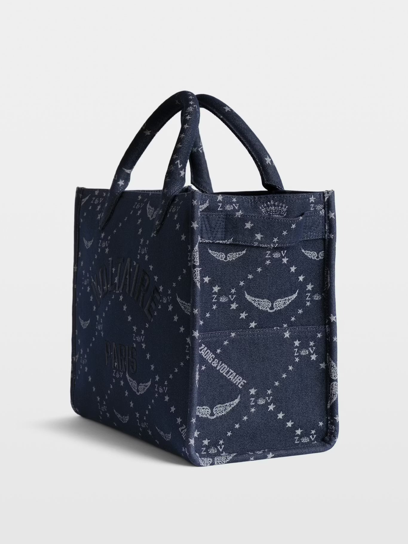 ANGEL TOTE DENIM MONOGRAM
