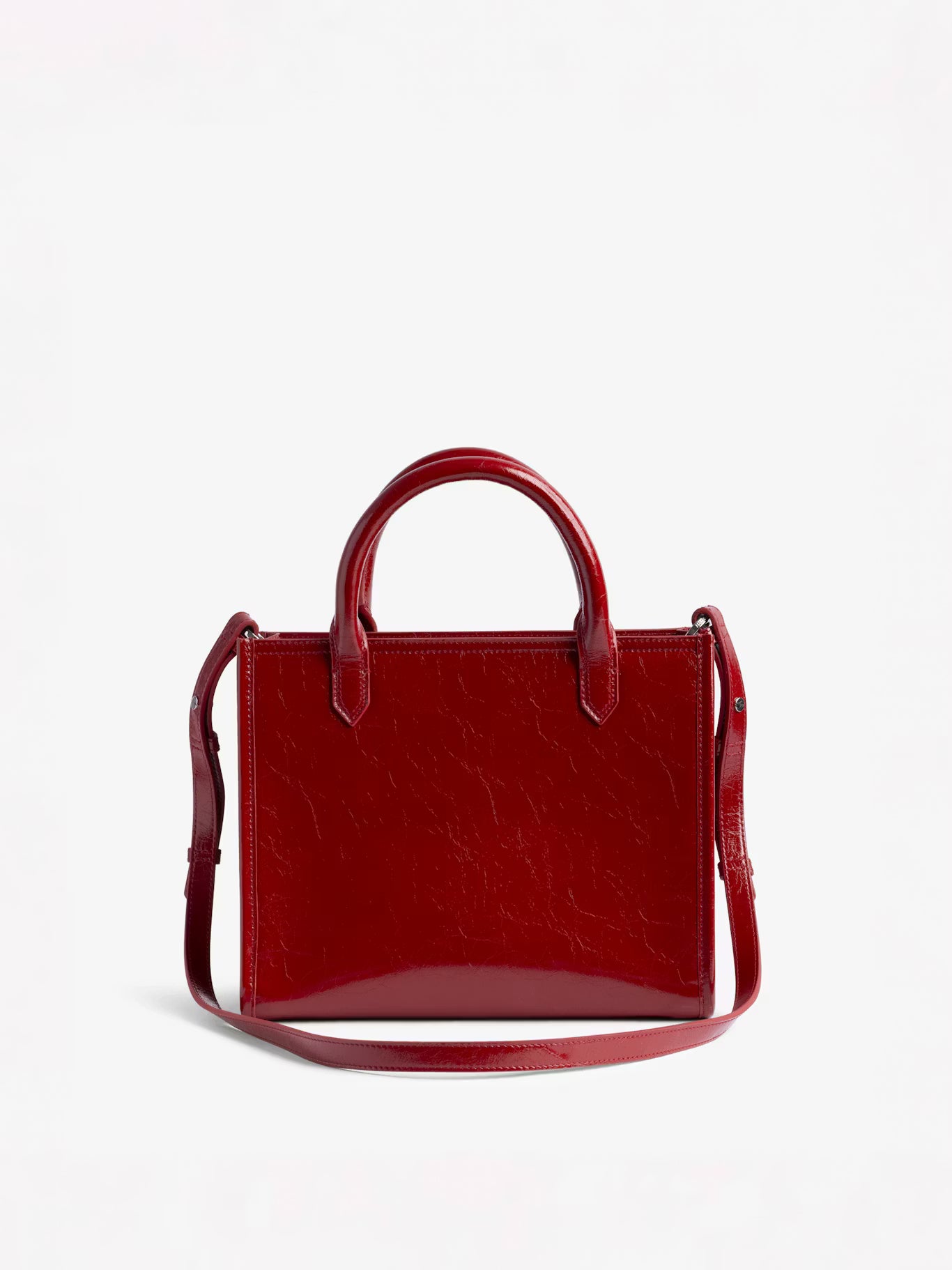 ANGEL TOTE XS WRINKLED PATENT