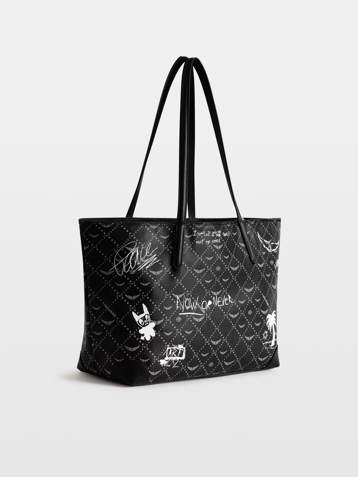 Z SHOPPER MONOGRAM ARTY TAG