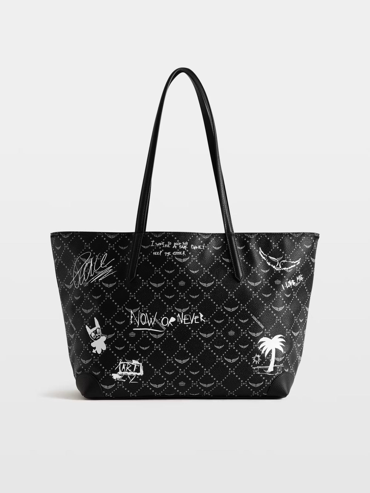 Z SHOPPER MONOGRAM ARTY TAG