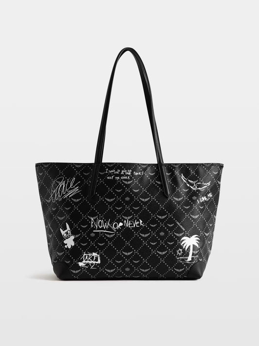 Z SHOPPER MONOGRAM ARTY TAG