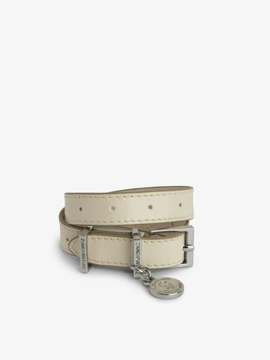 SUNNY LEATHER DOUBLE BRACELET