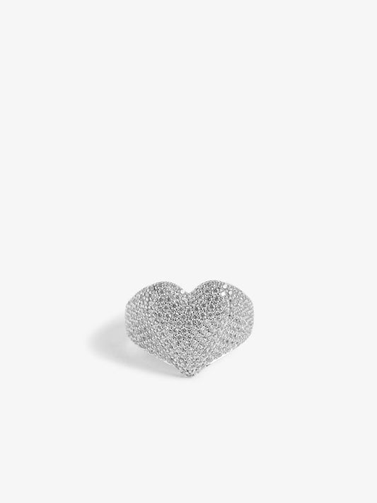 HEARTBREAKER FULL STRASS RING