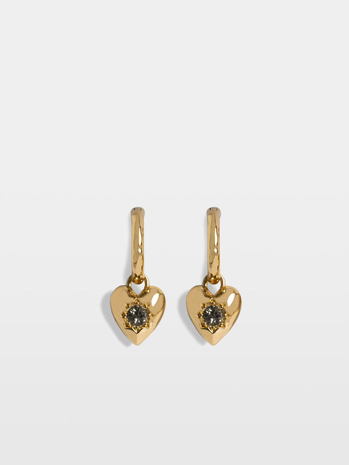 HEARTBREAKER HOOP EARRINGS