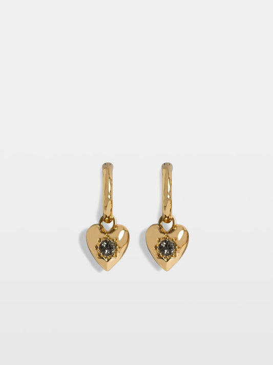 HEARTBREAKER HOOP EARRINGS
