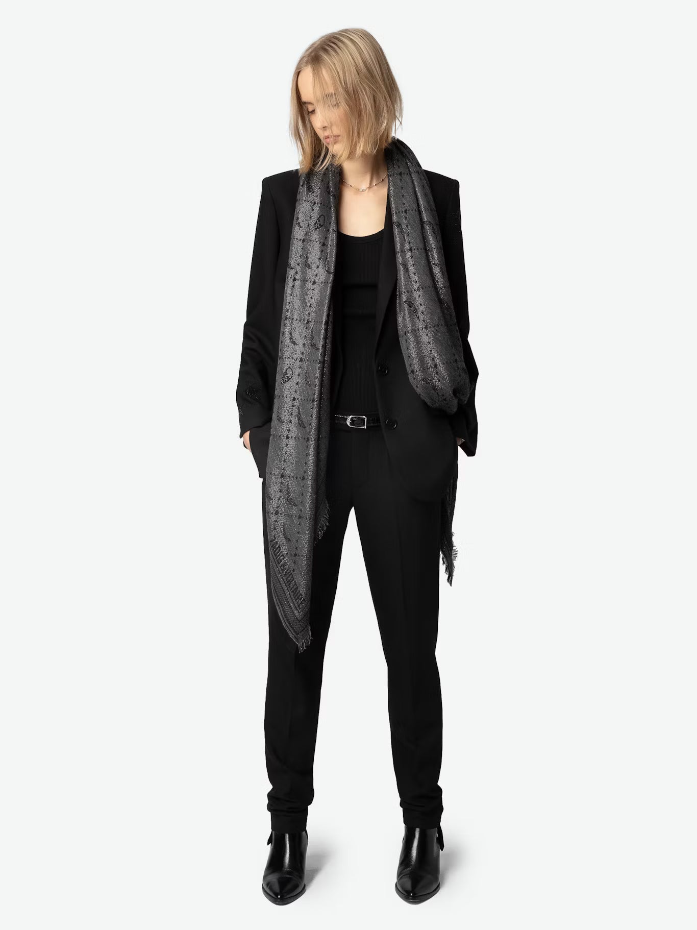 GLENN MONOGRAM METALLISE