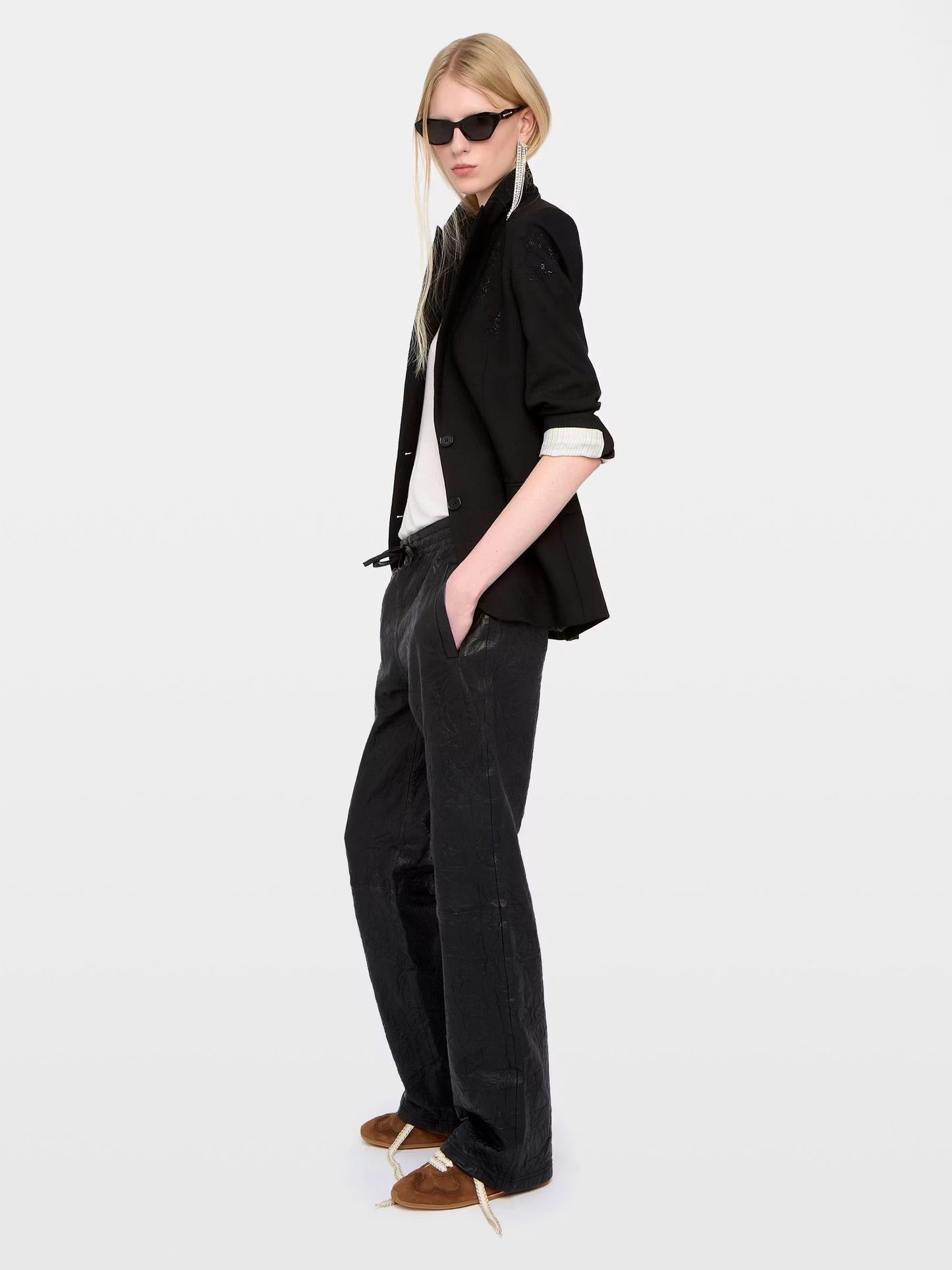 POCHA CUIR FROISSE