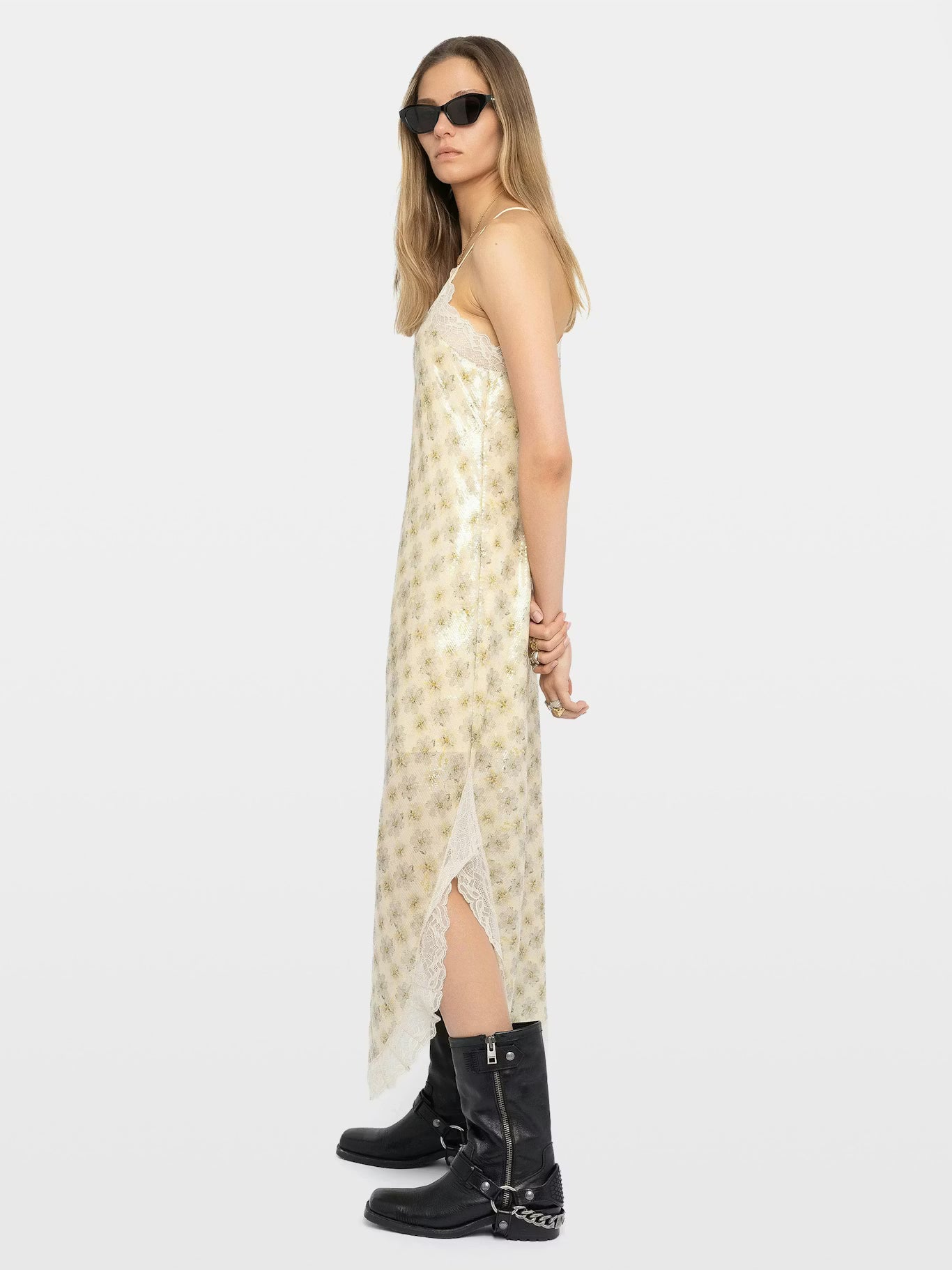 RISTYL SEQUINS MIRROR FLOWERS