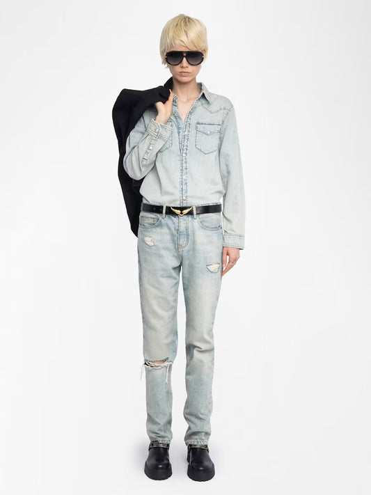 SABY DENIM ECO STUDS