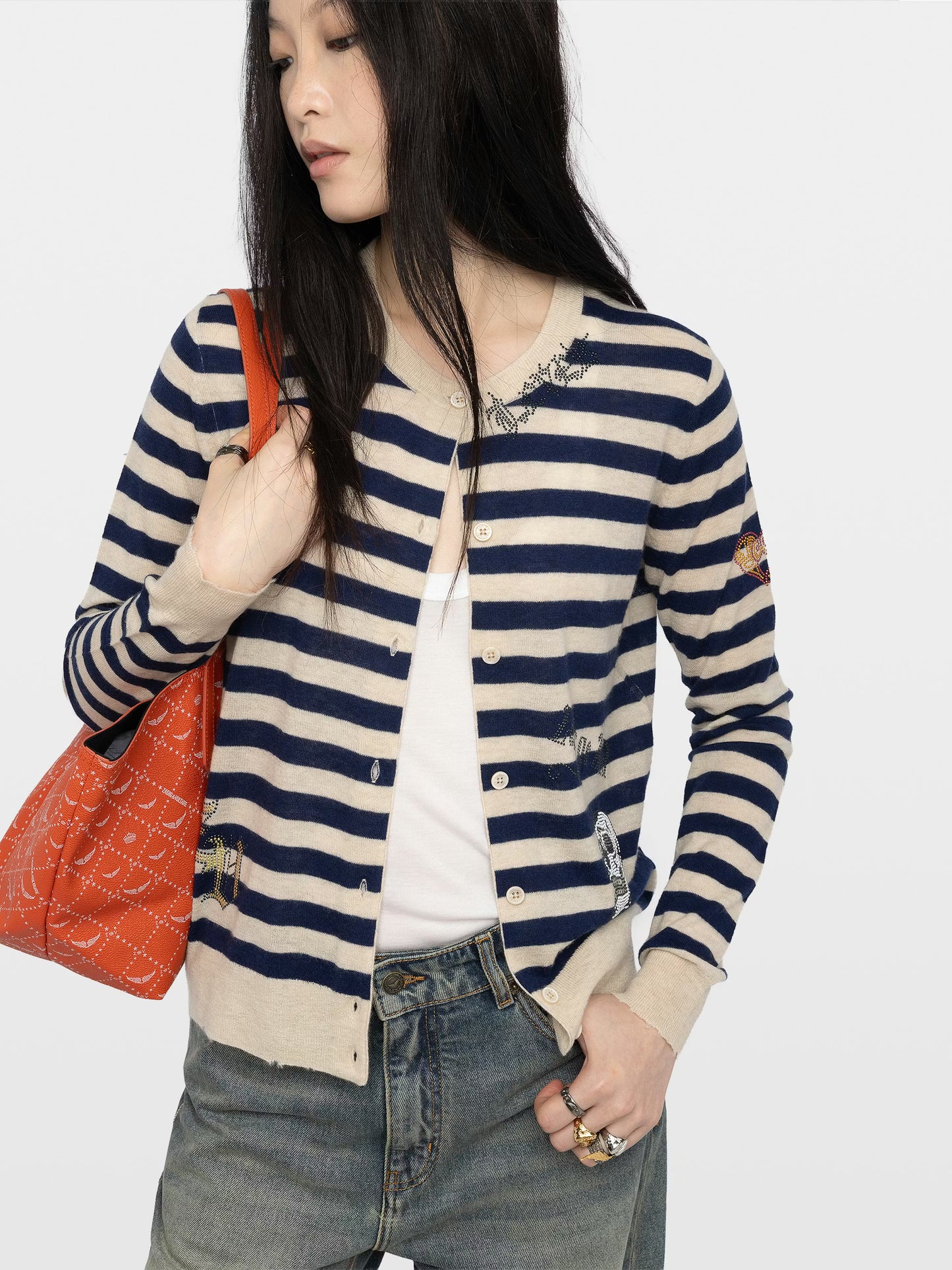 MISSYA CP STRIPES STRASS