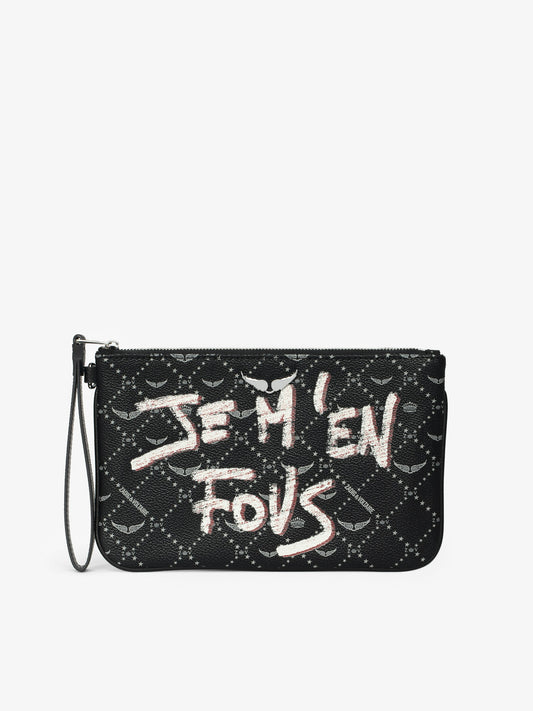 Z POUCH MONOGRAM TAG