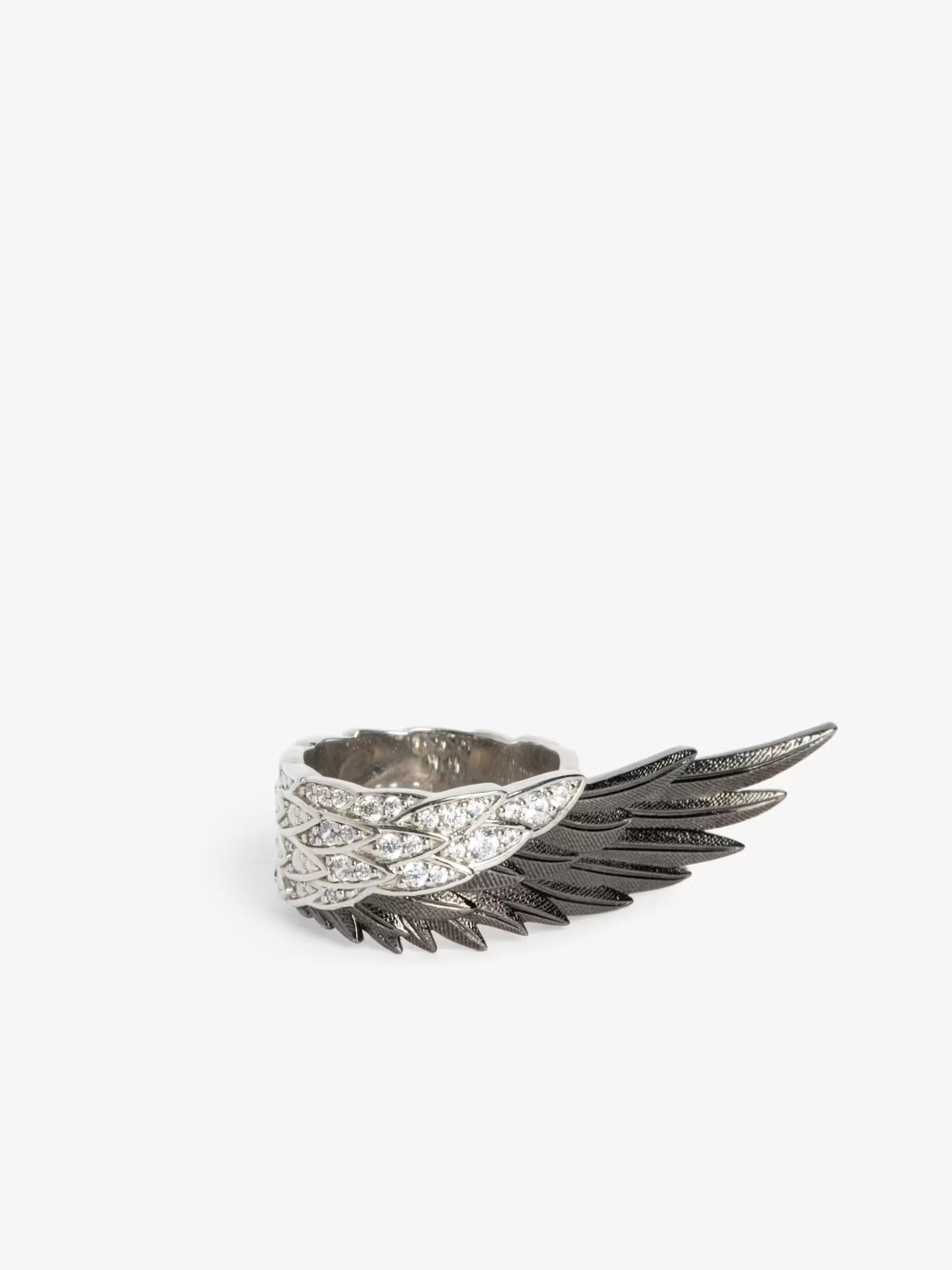 ROCK FEATHER SPREAD RING