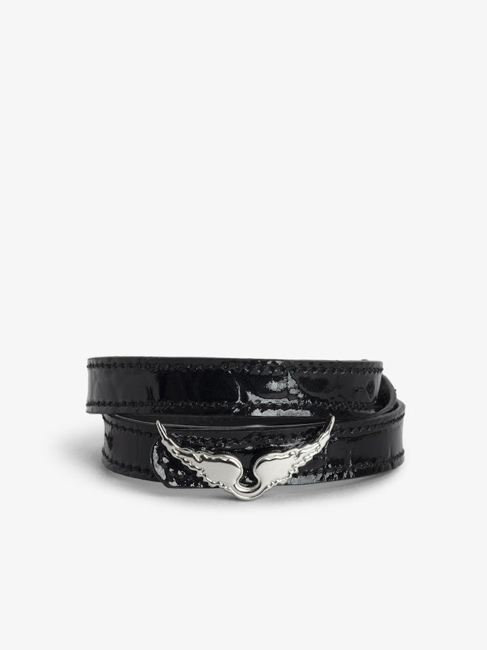 ROCK CROCO LEATHER BRACELET