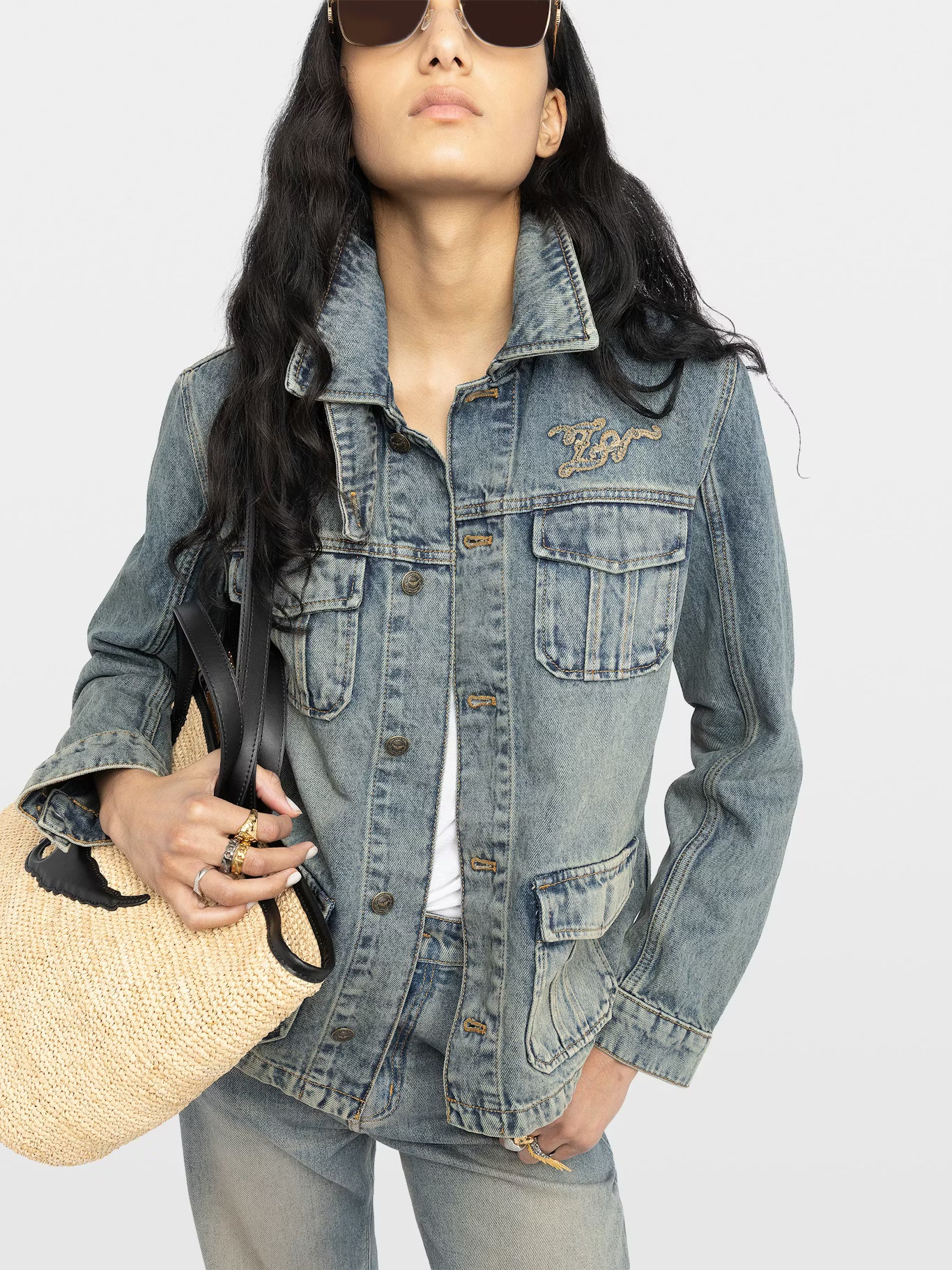 LIENNA DENIM ECO SABLE